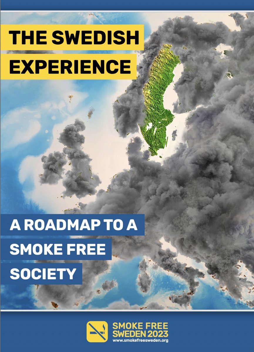 Suecia, a punto de ser el primer país “libre de humo”: reduce tabaquismo utilizando productos ‘Smoke Free’ como vapeadores y snus