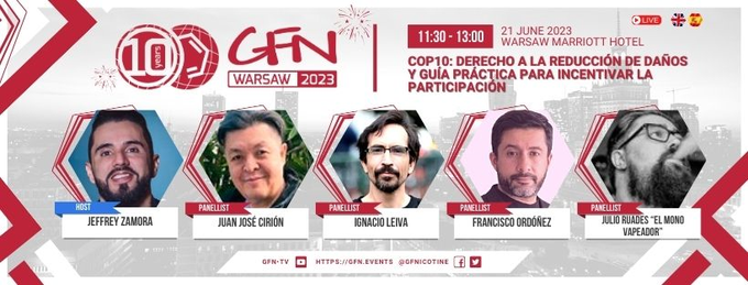 |GFN 2023| Simposio en español: COP10: Derecho a la Reducción de Daños y guía práctica para incentivar la participación